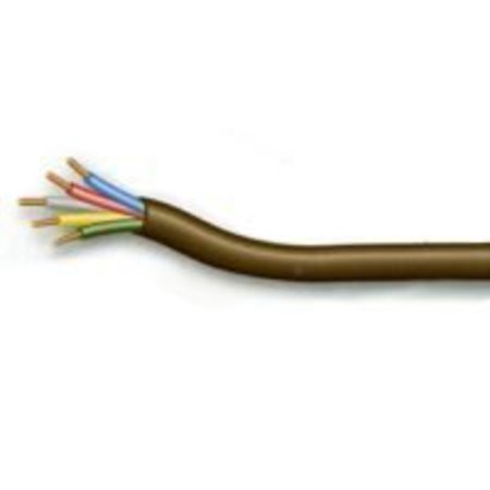 SOUTHWIRE Southwire 553056607 Thermostat Wire, 250 ft L, 18 AWG, PVC Sheath, Brown Sheath 553056607